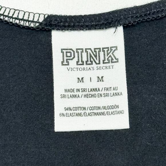 Victoria's Secret PINK Black Star Skater Dress - M - Picture 6 of 7